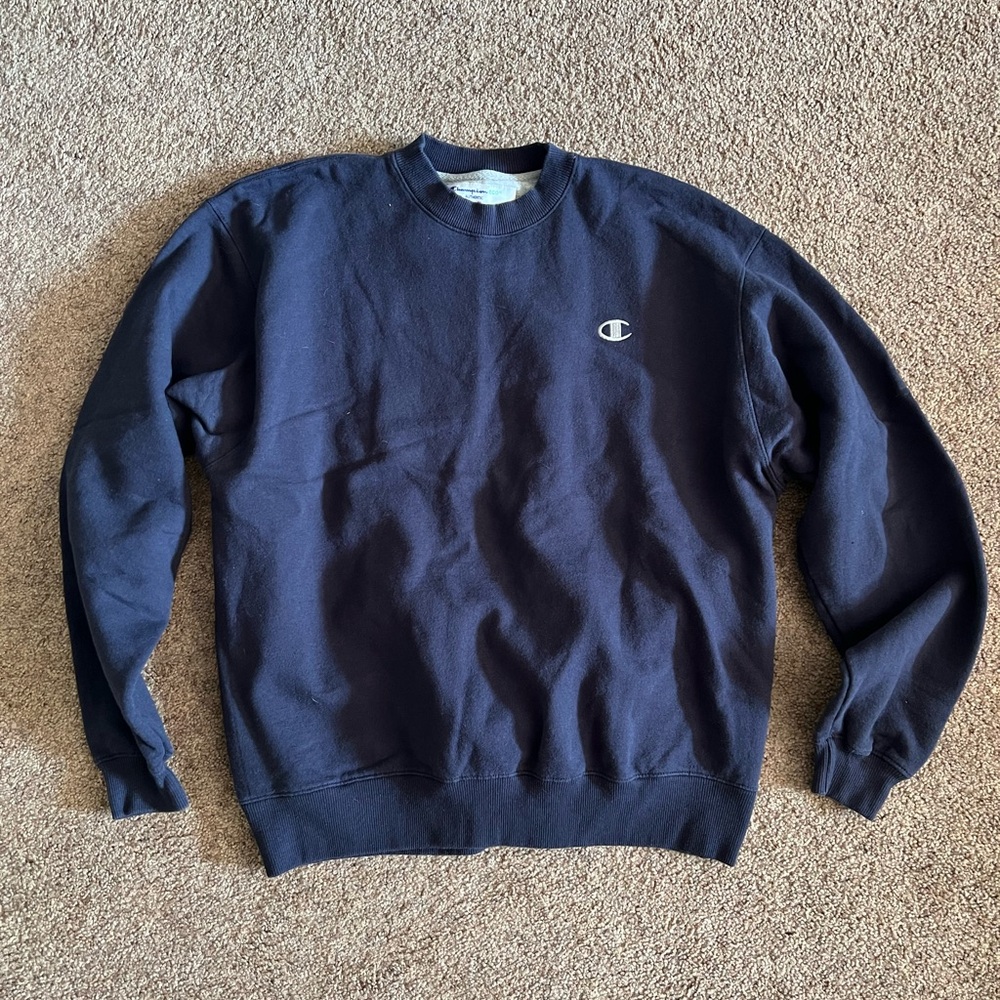 Men’s Navy Blue Champion Sweatshirt